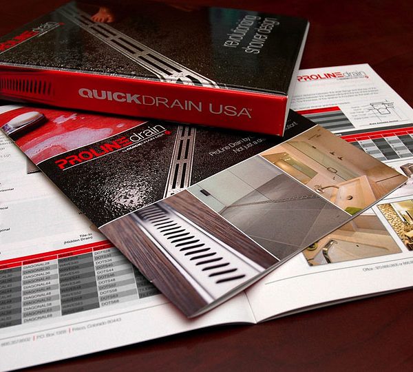 QuickDrain Binder and Sales Brochure