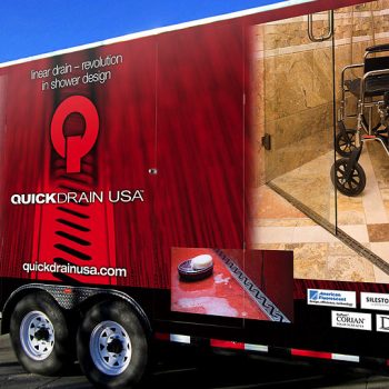 Quick Drain Trailer Full Wrap Side