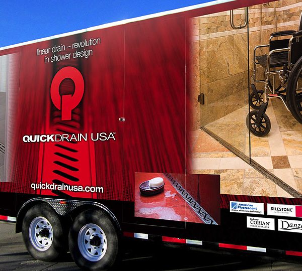 Quick Drain Trailer Full Wrap Side