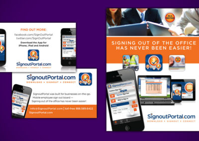 Signout Portal Print Material