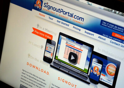 Signout Portal Website