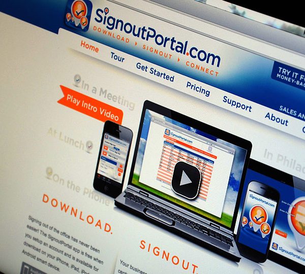 Signout Portal Website