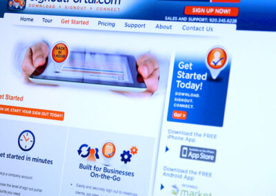 Signout Portal Website