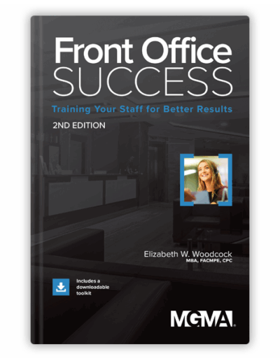MGMA: Front Office Success Book Cover